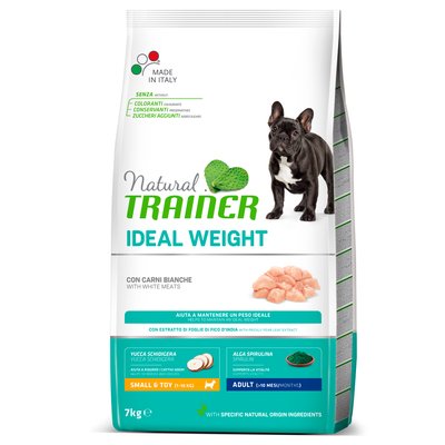 Trainer Dog Natural Weight Care Small&Toy Трейнер сухий корм для дорослих собак дрібних порід з надмірною вагою, 7 кг
