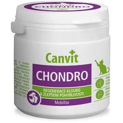 Canvit Chondro for Cats Вітамінна добавка для регенерації суглобів для котів, 100 г