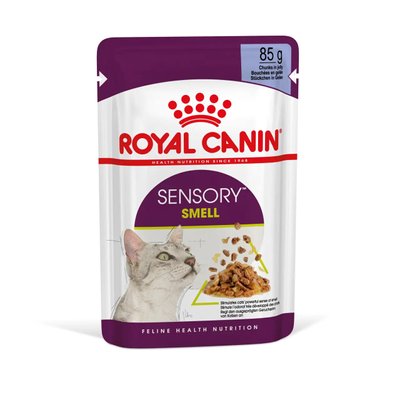 Royal Canin (Роял Канін) SENSORY SMELL JELLY Вологий корм для кішок, який cтимулює нюхові рецептори в желе