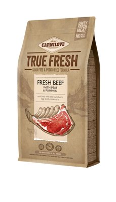 Carnilove True Fresh BEEF for Adult dogs сухой корм для взрослых собак всех пород 1,4кг (говядина)