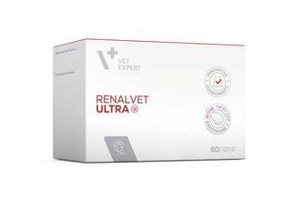 RenalVet Ultra добавка для підтримання функції нирок у дорослих котів 60 капсул - VetExpert