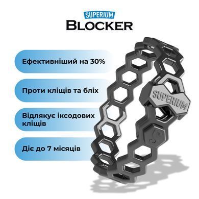 Супериум БЛОКЕР противопаразитарный ошейник для собак, 70 см