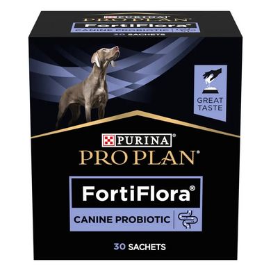 ProPlan FORTIFLORA - Пробіотик для собак підтримка мікрофлори шлунково-кишкового тракту 30шт*1 г