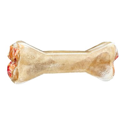 Ласощі для собак Trixie Кістка пресована 12 см, 140 г (салямі)