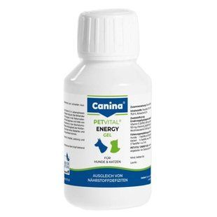 Canina PetVital Energy-Gel - Витамминый комплекс для собак и кошек для быстрого восстановления организма 100 мл
