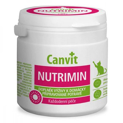 Canvit Nutrimin for Cats Вітамінна добавка для покращення травлення, 150 г