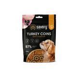 Savory Puppy Coins With Turkey Джерки монетки для щенков с индейкой, 100 г