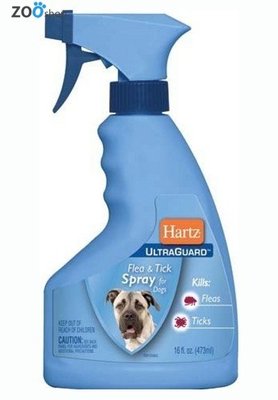 Hartz (Хартс) спрей від бліх і кліщів для собак, 473 мл