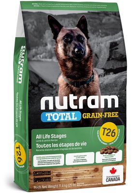 NUTRAM Total GF Lamb & Lentils Dog холистик корм для собак БЕЗ ЗЛАКОВ из ягненка 11,4 кг