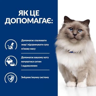Hill&rsquo;s Prescription Diet Weight Loss r/d - Сухий корм для котів з куркою 1,5 кг