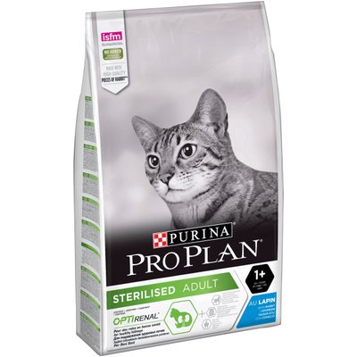 ProPlan Cat Sterilised Adult - Сухой корм для стерилизованных кошек и кастрированных котов с кроликом 10 кг