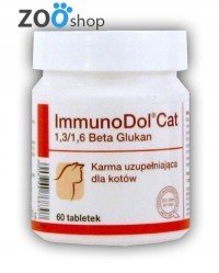Dolfos ImmunoDol Cat (Імунодол Кет) вітаміни для котів 60 табл