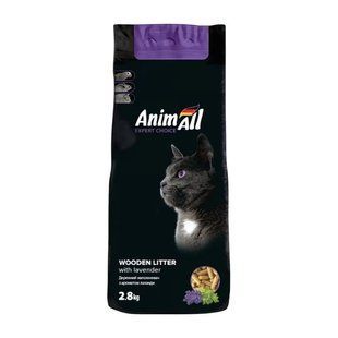 Animall деревний наповнювач з запахом лаванди 2,8 кг