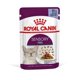 Royal Canin (Роял Канін) SENSORY FEEL JELLY Вологий корм для кішок який, стимулює відчуття корму в желе