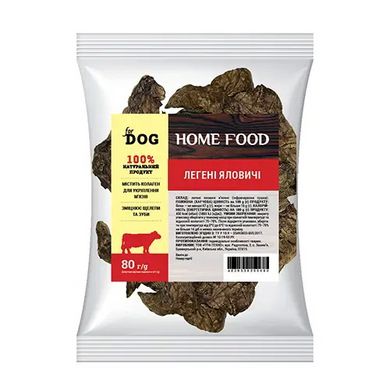 Home Food Ласощі для собак "Легені яловичі" 80 г