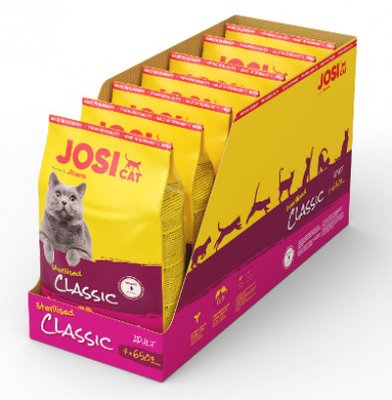 JosiCat Sterilised Classic сухой корм для кошек (ЙозиКет Стерелайзд Клессик) 7*650 г