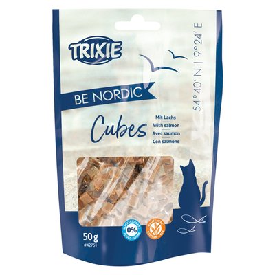 Ласощі для кішок Trixie Be Nordic Salmon Cubes 50 г (лосось)