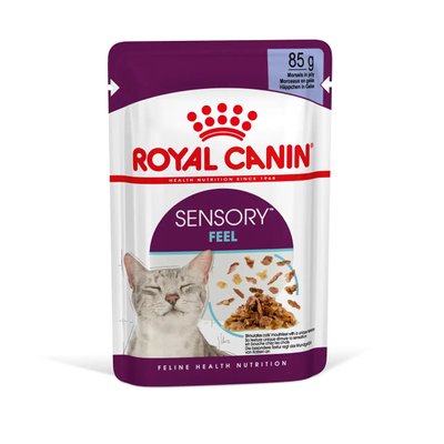 Royal Canin (Роял Канин) SENSORY FEEL JELLY Влажный корм для кошек который стимулирует ощущение корма в желе