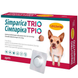 Simparica TRIO (Сімпаріка ТРІО) таблетки від бліх, кліщів та гельмінтів для собак від 1,25 до 2,5 кг, таблетка