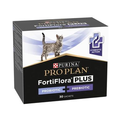 ProPlan FortiFlora Plus - Пробіотик з пребіотиком для котів 30шт*2 г