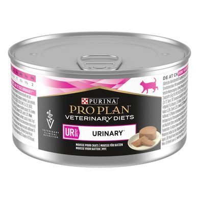 Purina Pro Plan Veterinary Diets UR URINARY - Лікувальний вологий корм для кішок при захворюваннях нижніх відділів сечовивідних шляхів 195 г