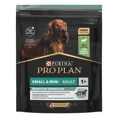 ProPlan Dog Small & Mini Adult Sensitive Digestion rich in Lamb - Сухий корм для дорослих собак дрібних порід з чутливим травленням, з ягням 0,7 кг