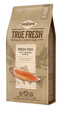 Carnilove True Fresh FISH for Adult dogs cухий корм для дорослих собак усіх порід 11,4кг (риба)