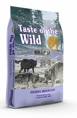 Taste of the Wild Sierra Mountain Canine Formula with roasted lamb Сухой корм для собак всех пород и всех стадий жизни 2 кг