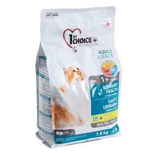 1st Choice Urinary Health ФЕСТ ЧОЙС УРІНАРІ ХЕЛС корм для котів схильних до МБК (сечокам'яна хвороба), 1.8 кг