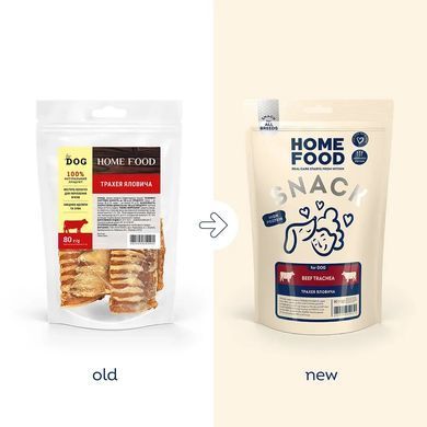 Home Food Лакомства для собак "Трахея говяжья сушеная" 80 г
