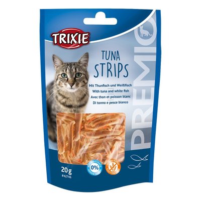 Ласощі для кішок Trixie PREMIO Tuna Strips 20 г (тунець)