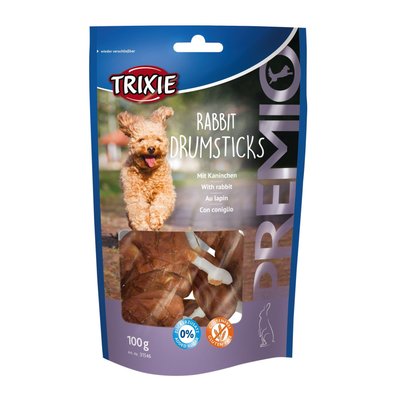 Ласощі для собак Trixie PREMIO Rabbit Drumsticks 100 г (кролик)