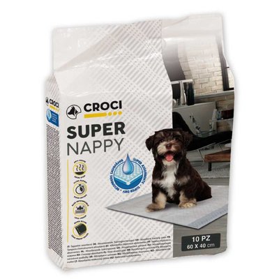 Пеленки для собак Croci Super Nappy 90*60 см, 10 шт