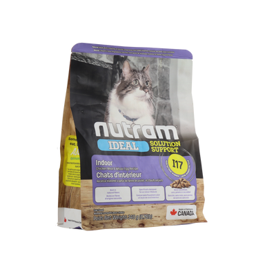NUTRAM Ideal Solution Support Indoor Cat холистик корм для кошек домашнего содержания 340 г