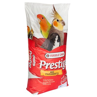 Versele-Laga Prestige Big Parakeets ВЕРСЕЛЕ-ЛАГА ПРЕСТИЖ СРЕДНИЙ ПОПУГАЙ корм для средних попугаев, зерновая смесь, орехи, 20 кг