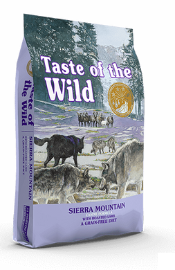 Taste of the Wild Sierra Mountain Canine Formula with roasted lamb Сухой корм для собак всех пород и всех стадий жизни 5,6 кг