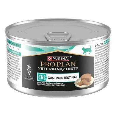 Purina Pro Plan Veterinary Diets Gastrointestinal - Лечебный влажный корм для кошек для уменьшения расстройств кишечника 195 г