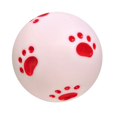 Игрушка для собак Trixie Мяч с пищалкой d=10 см (винил)