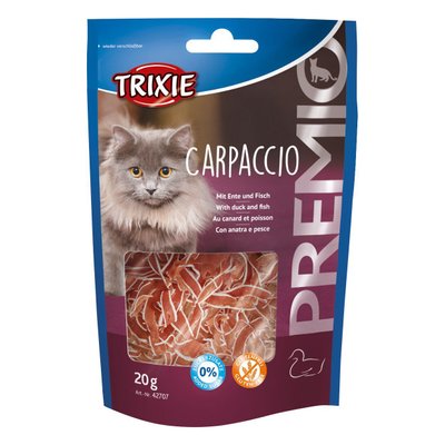 Ласощі для кішок Trixie PREMIO Carpaccio 20 г (качка і риба)