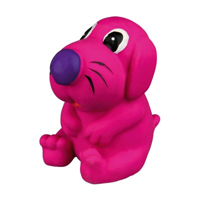 Игрушка для собак Trixie Собака с пищалкой 8 см (латекс, цвета в ассортименте)