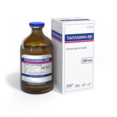 Биотестлаб Тіаплазмін-200, 100 мл