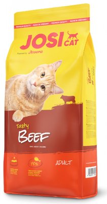 JosiCat Tasty Beef сухий корм для котів (Йозікет Тейсті Біф з яловичиною) 10 кг