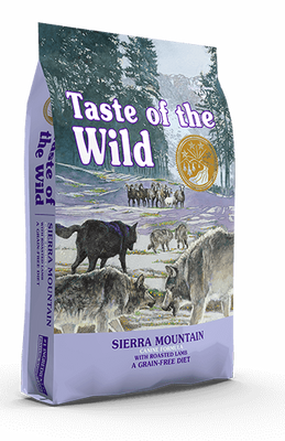 Taste of the Wild Sierra Mountain Canine Formula with roasted lamb Сухой корм для собак всех пород и всех стадий жизни 12,2 кг