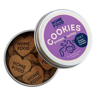 Home Food Лакомства для собак &laquo;Протеиновое печенье с индейкой для собак&raquo; 80 г