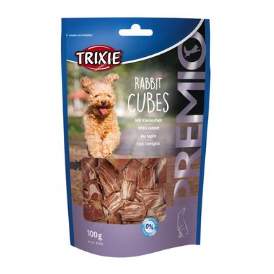 Лакомство для собак Trixie PREMIO Rabbit Cubes 100 г (кролик)