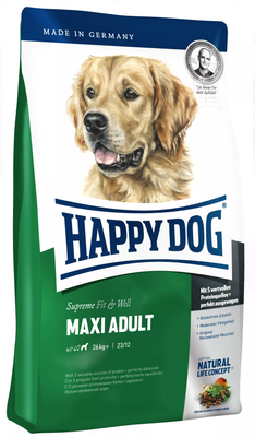 Happy Dog (Хэппи Дог) Fit&Well - Maxi Adult Сухой корм для собак крупных пород 14 кг