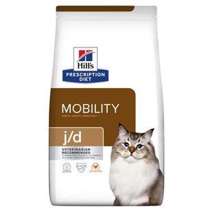 Hill&rsquo;s Prescription Diet Mobility j/d - Сухий корм для котів з куркою 1,5 кг