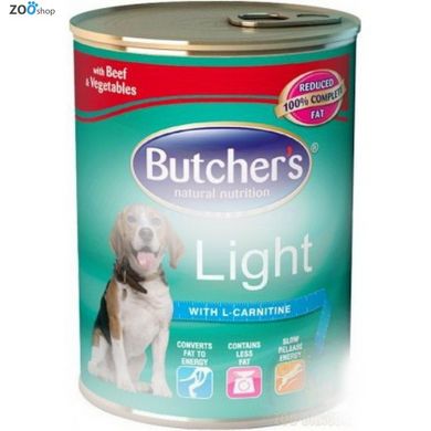 Butchers Light Консервы для собак с избыточным весом (говядина и овощи)