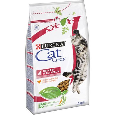CAT CHOW UTH Uinary Tract Health - Сухой корм для взрослых кошек, для здоровья мочевыводящих путей 1,5 кг