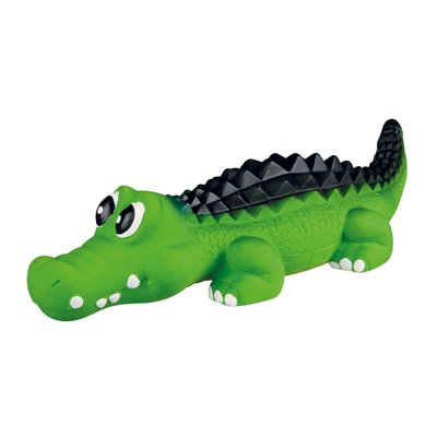 Игрушка для собак Trixie Крокодил с пищалкой 33 см (латекс)